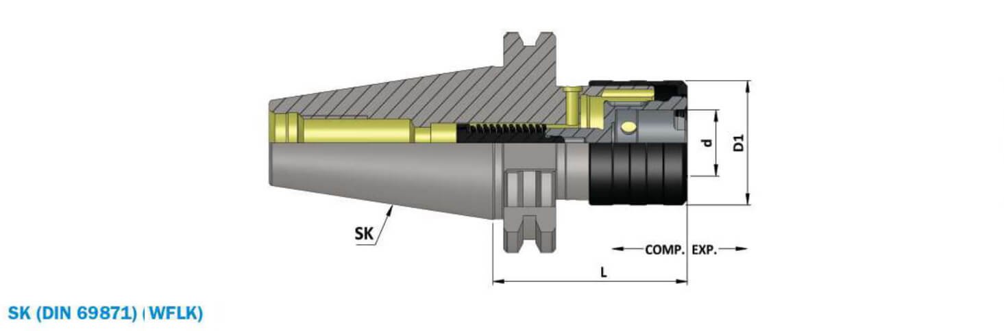 SK50 TWFLK3 139 TAPPING ATTACHMENT